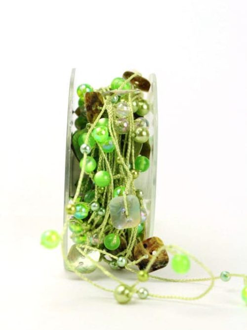 pearl garland green mother-of-pearl