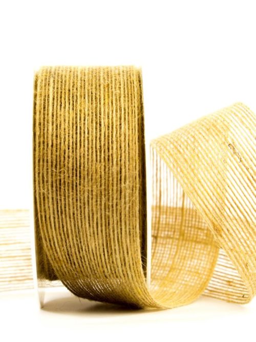 Jute tape natural, 40 mm wide