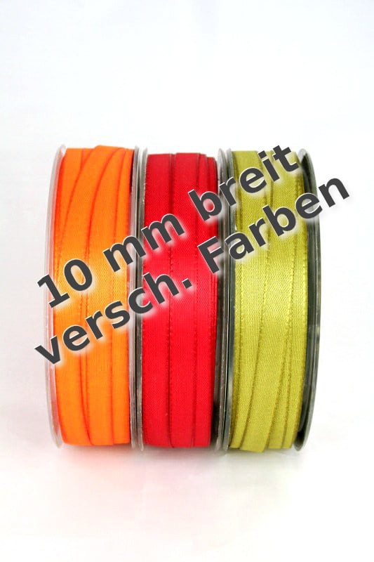 Taffeta ribbon 10 mm wide