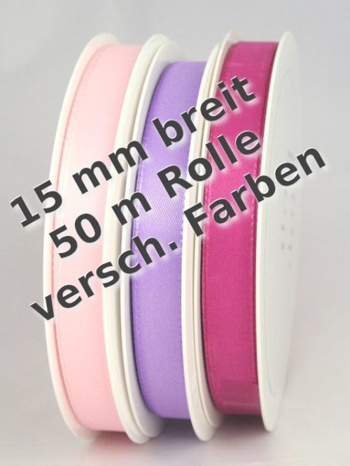 Taffeta ribbon 15 mm wide