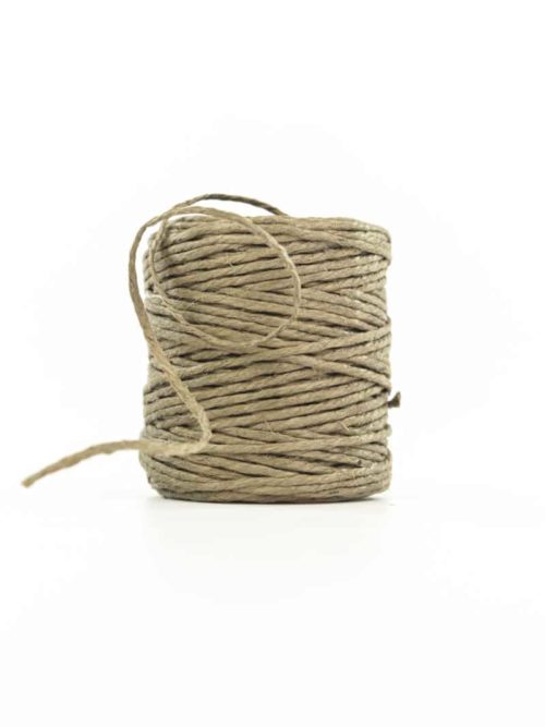 Jute cord, natural brown, 3 mm thick