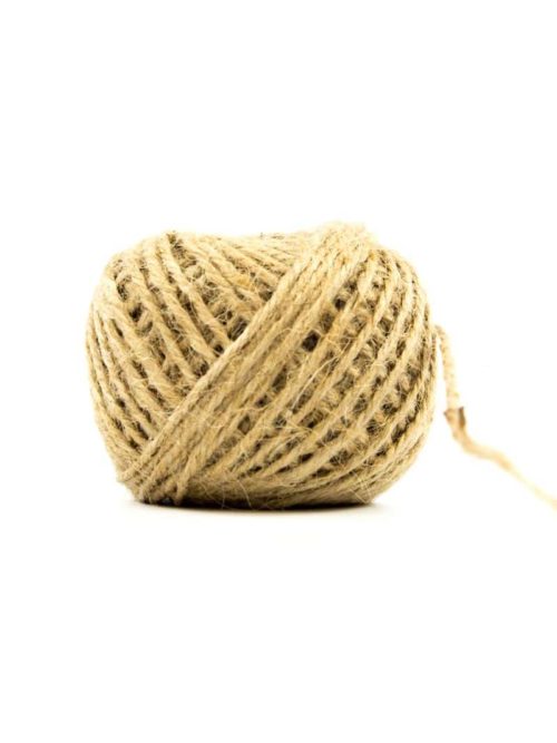 Jute cord natural, 1 mm thick
