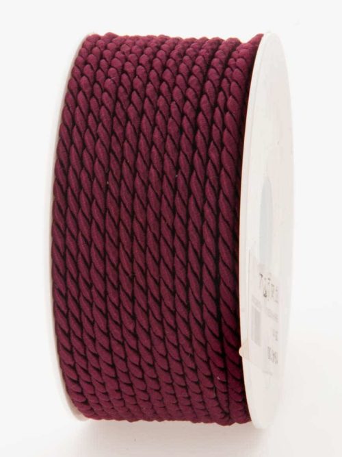cord, aubergine, 4 mm thick