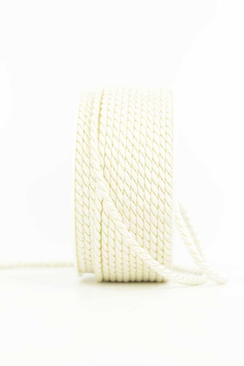 cord, cream, 4 mm thick