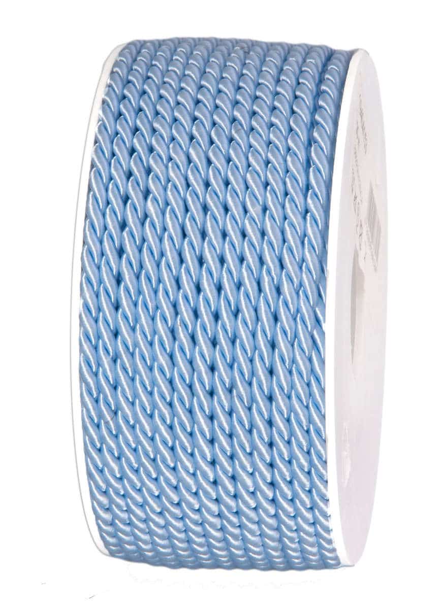 cord, light blue, 4 mm thick