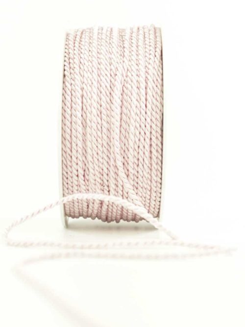 Cord, light pink, 2 mm thick