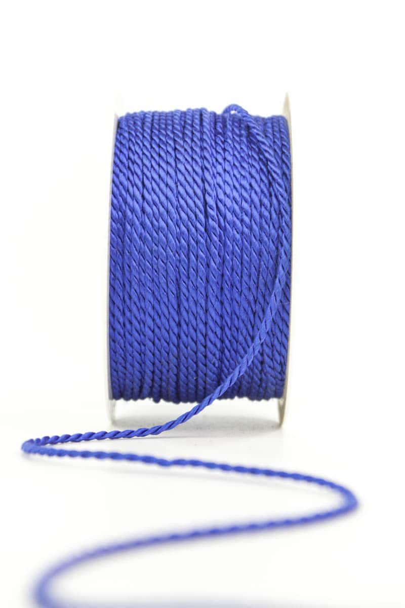 Cord, royal blue, 2 mm thick