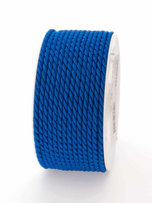 Cord, royal blue, 4 mm thick