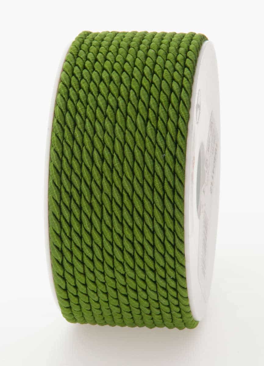 cord, olive green, 4 mm thick