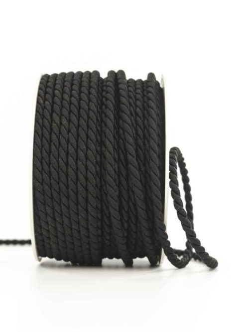 cord, black, 2 mm thick
