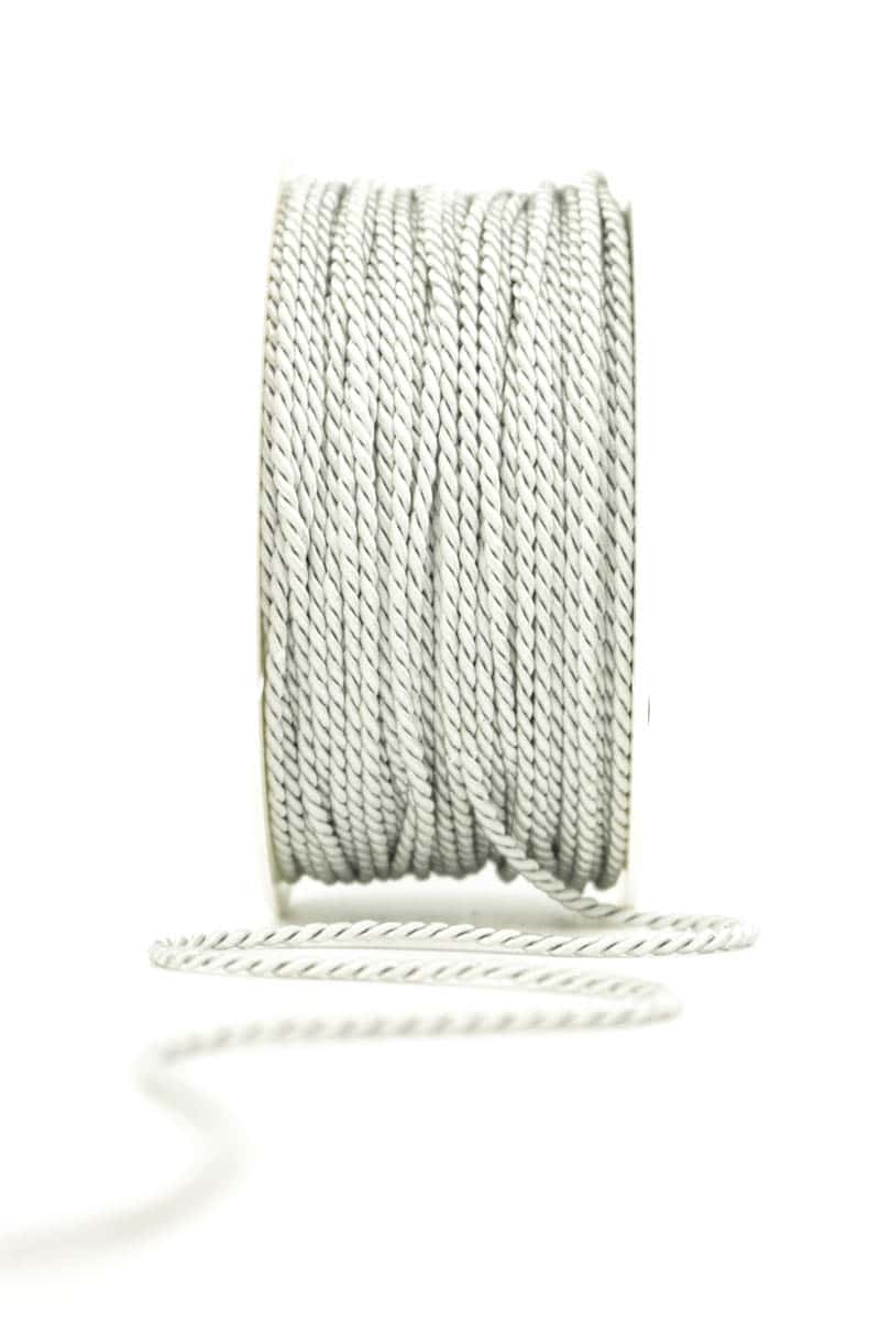 cord, silver grey, 2 mm thick