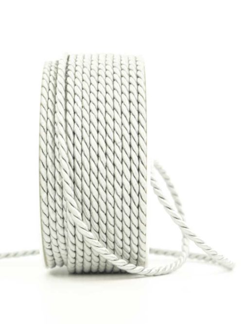 cord, silver grey, 4 mm thick