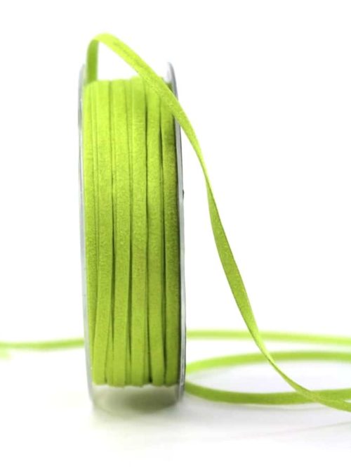 leatherette strap light green, 5mm wide