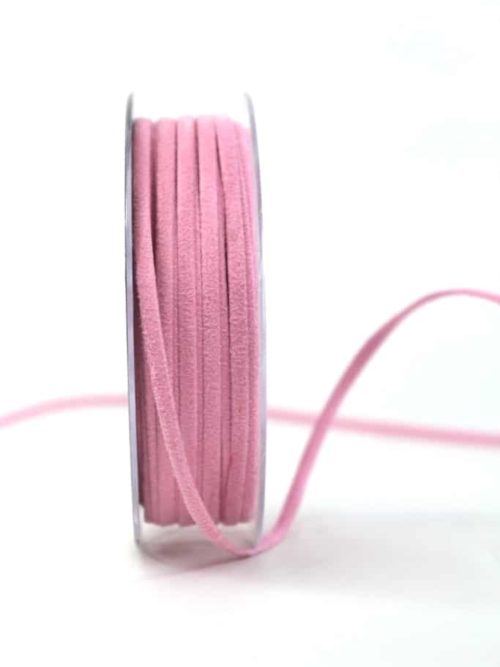 imitation leather strap pink, 5mm wide