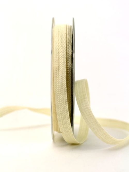 Linen tape cream, 10 mm