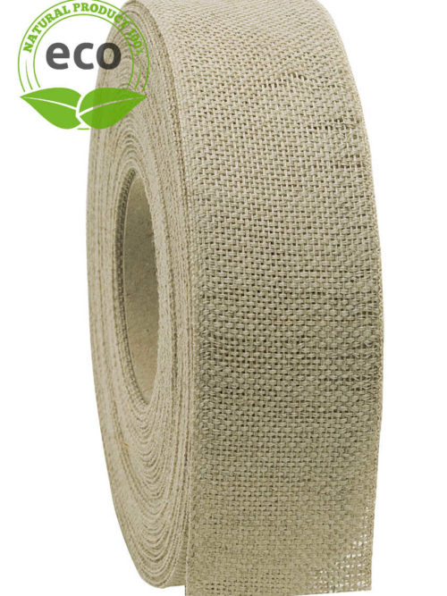 Nature Basic cloth binding, cream, 40 mm wide, ECO