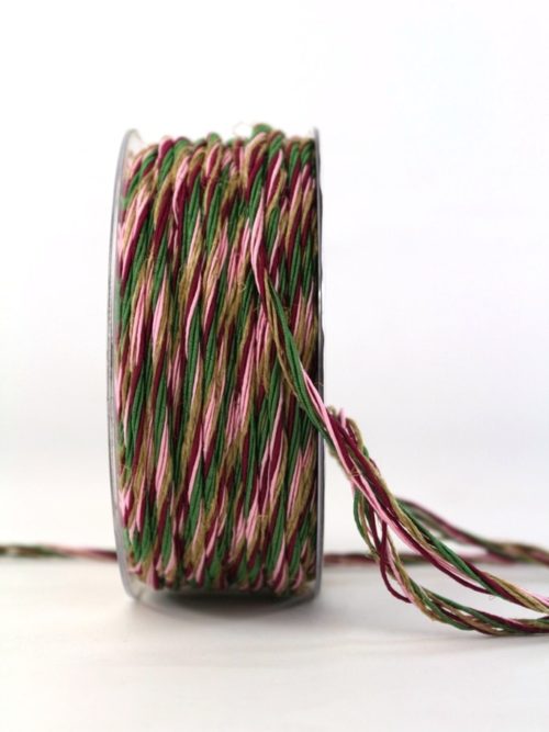 Multi cord pink-purple, 3 mm wide