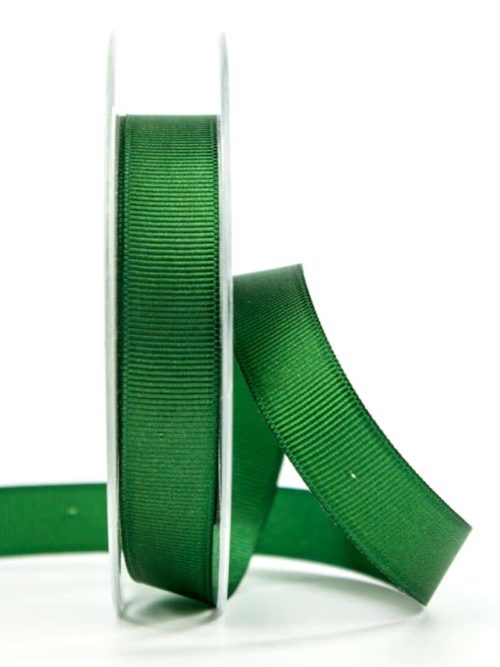 ribbon, dark green, 15 mm wide