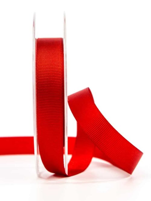 Ribbon, red, 15 mm wide