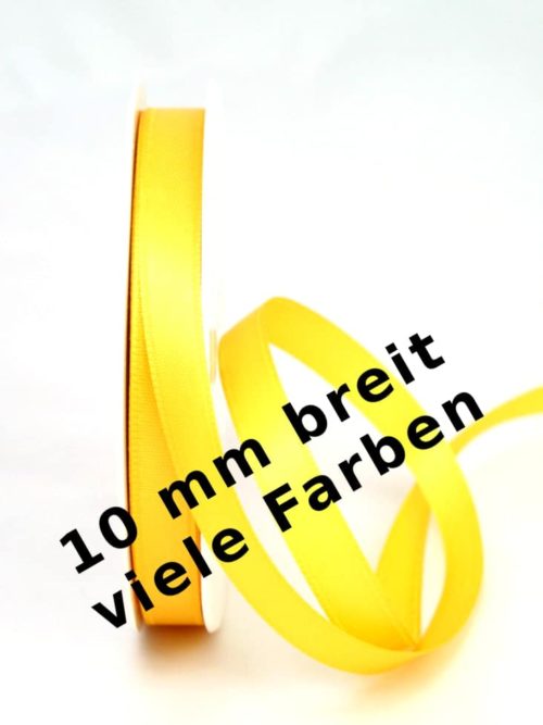 Satin ribbon 10 mm wide