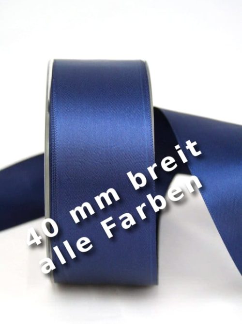 Satin ribbon 40 mm wide