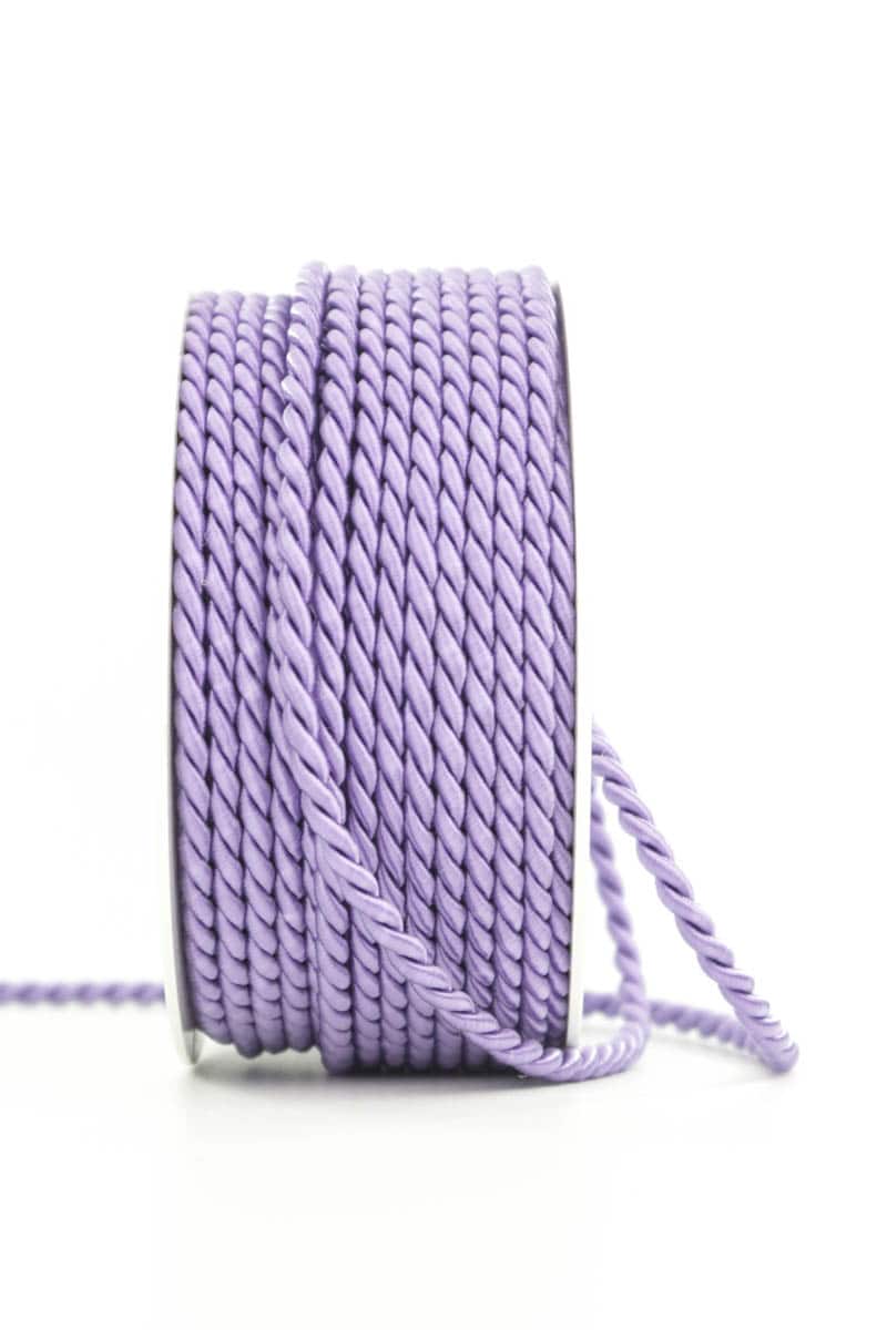 Cord, lilac, 6 mm thick