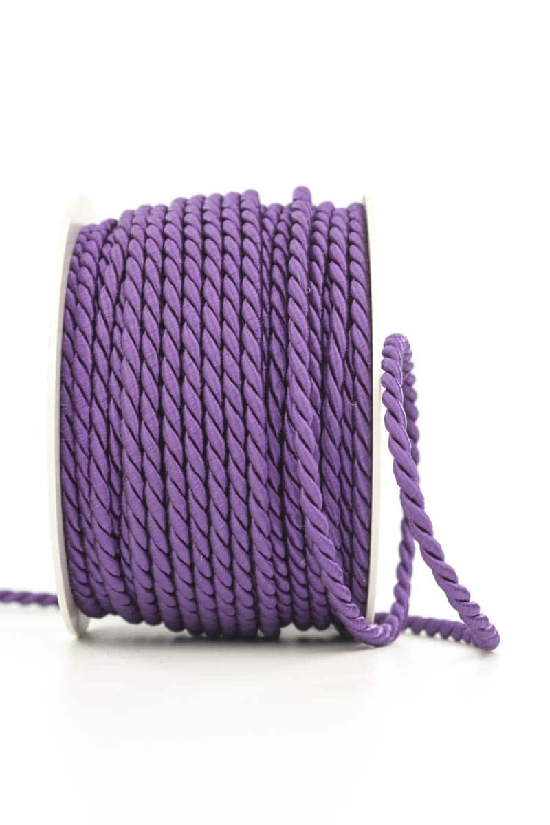 Cord, purple, 6 mm thick