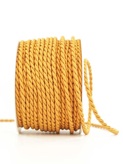 Cord, orange, 4 mm thick