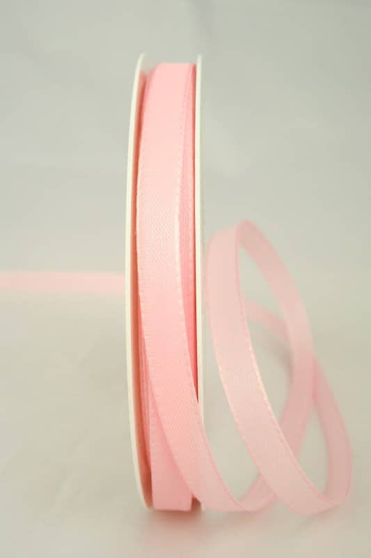 Taffeta ribbon, pink, 10 mm wide