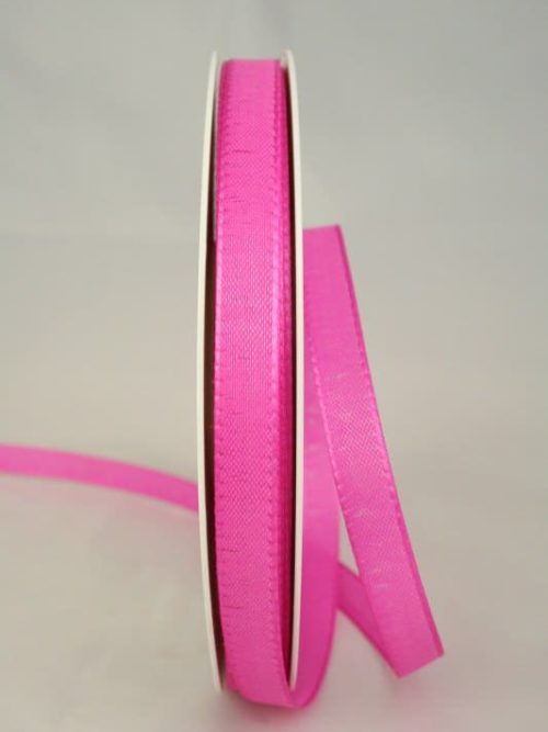 Taffeta ribbon, pink, 10 mm wide