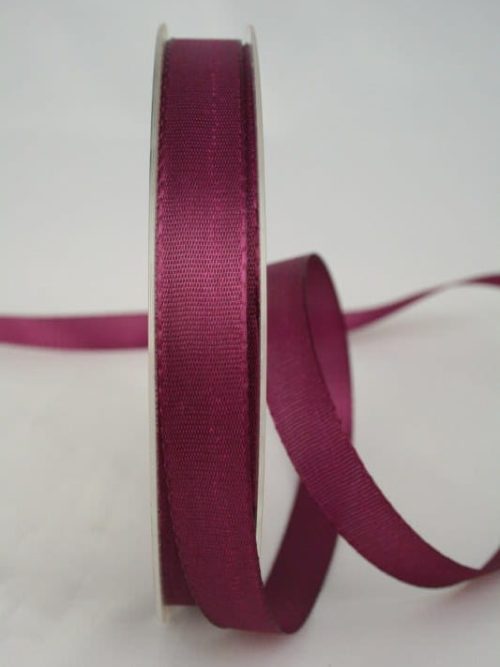 Taffeta ribbon, cardinal red, 15 mm wide