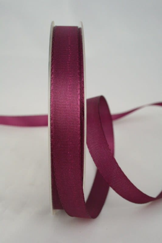 Taffeta ribbon, cardinal red, 15 mm wide