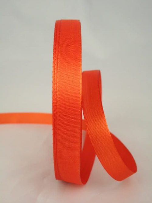 Taffeta ribbon, orange, 15 mm wide