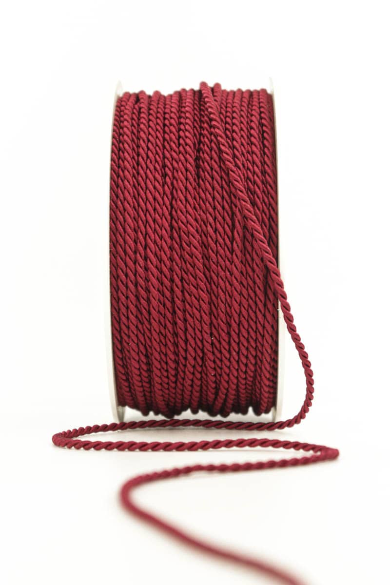 cord, red, 2 mm thick